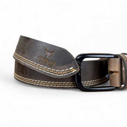 Sovereign Brown: Leather Belt