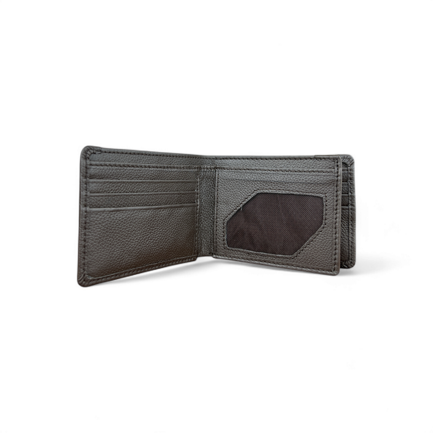 Scuffed Brown: Leather Wallet