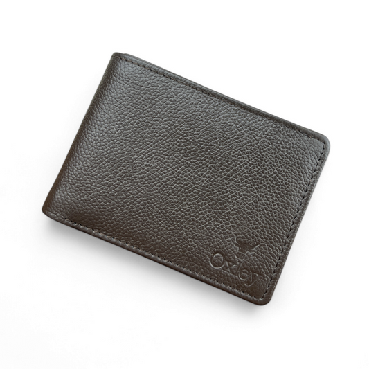 Scuffed Brown: Leather Wallet